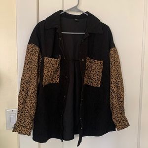 Women’s new light corduroy button up jacket